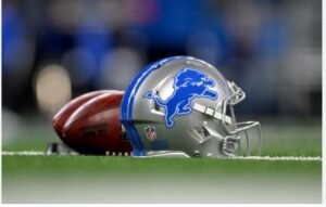 detroit lions helmet